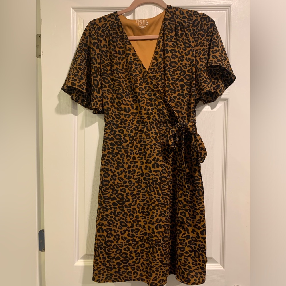 Women’s Time and Tru faux wrap dress